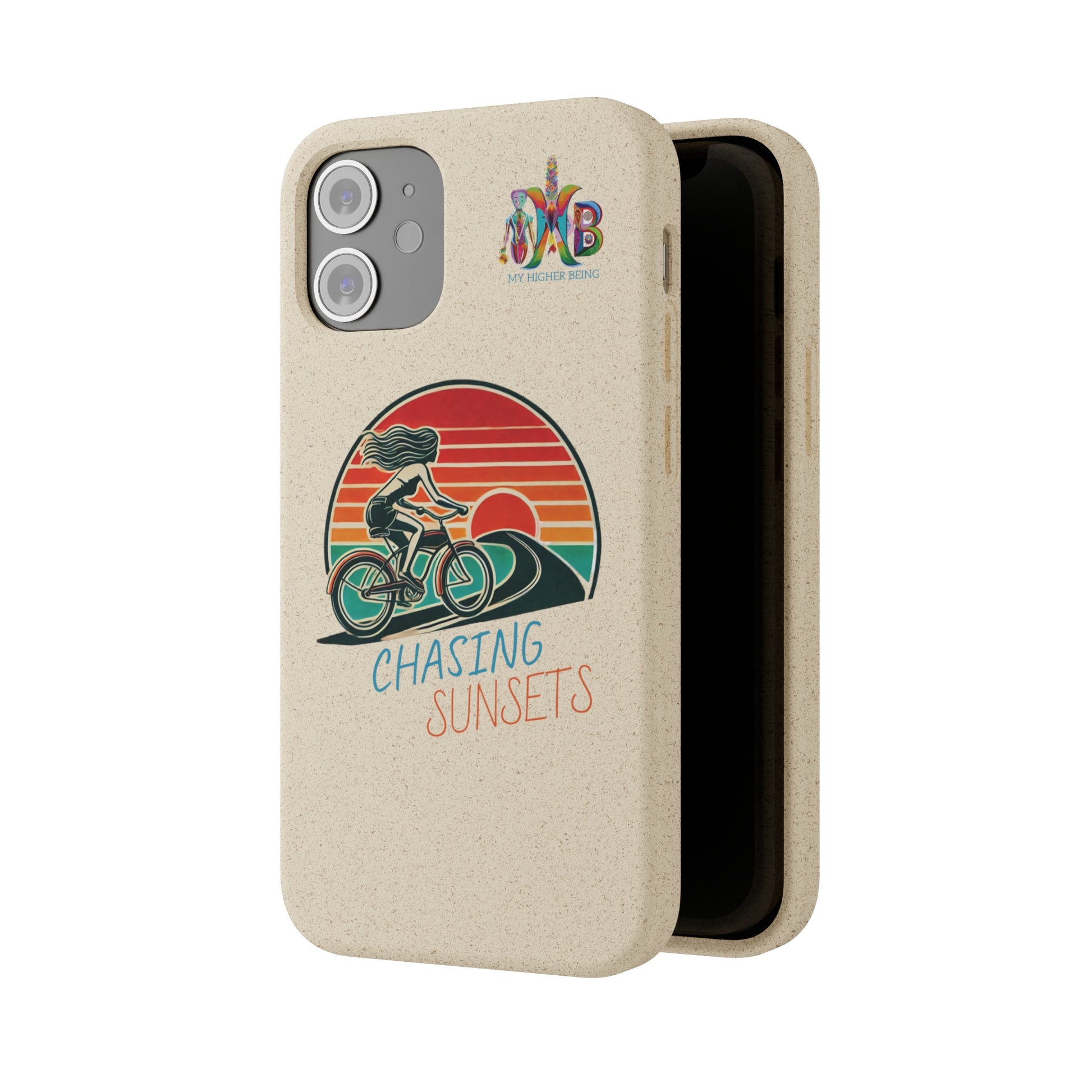 'Chasing Sunsets'_Plastic Free Biodegradable Phone Case (MHB Edition) - My Higher Being