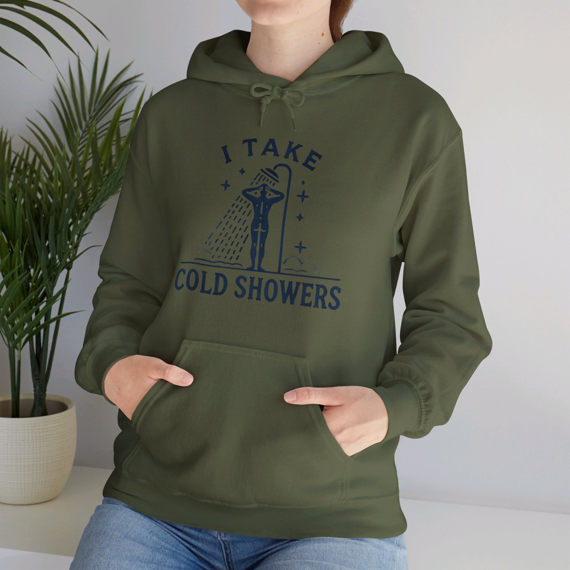 I Take Cold Showers Woman's Hoodie - My Higher Being