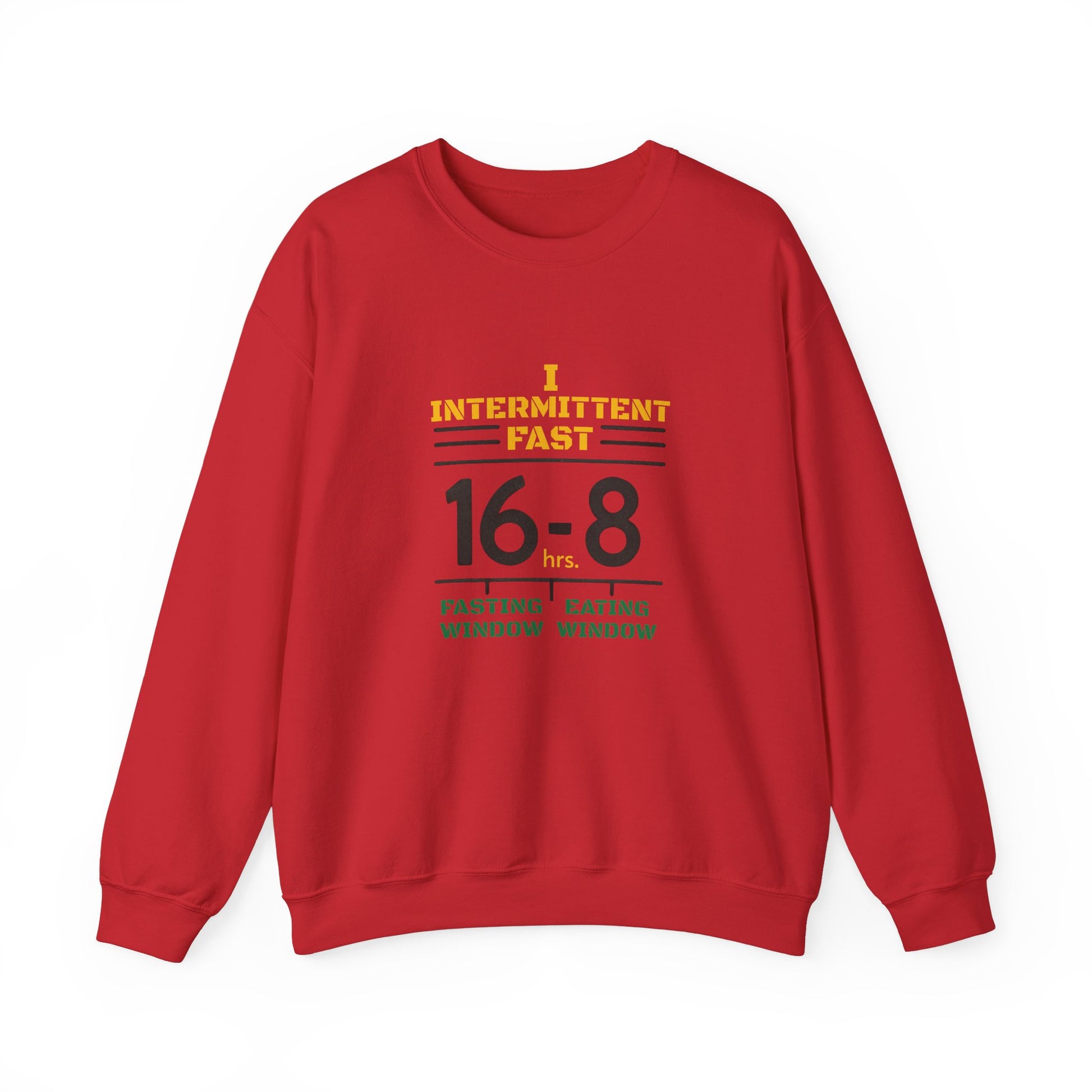 I Intermittent Fast Sweatshirt_16-8 - My Higher Being