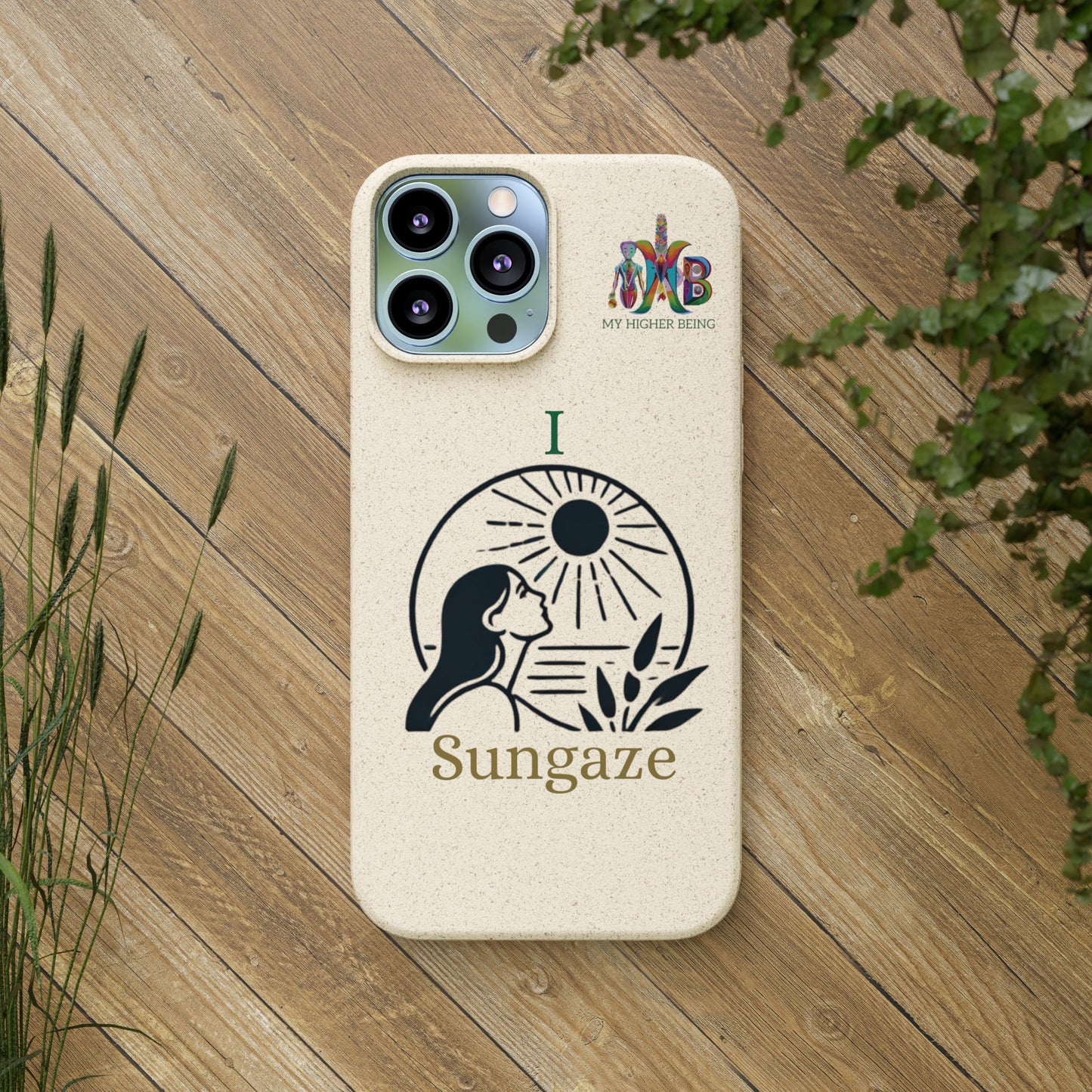 I Sungaze — Plastic Free Biodegradable Phone Case — Design 5