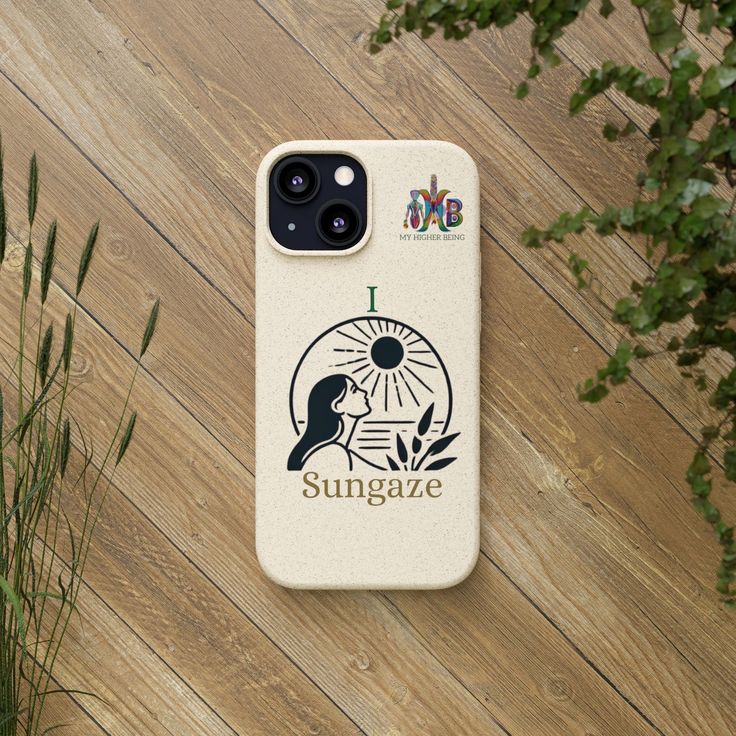 I Sungaze — Plastic Free Biodegradable Phone Case — Design 5