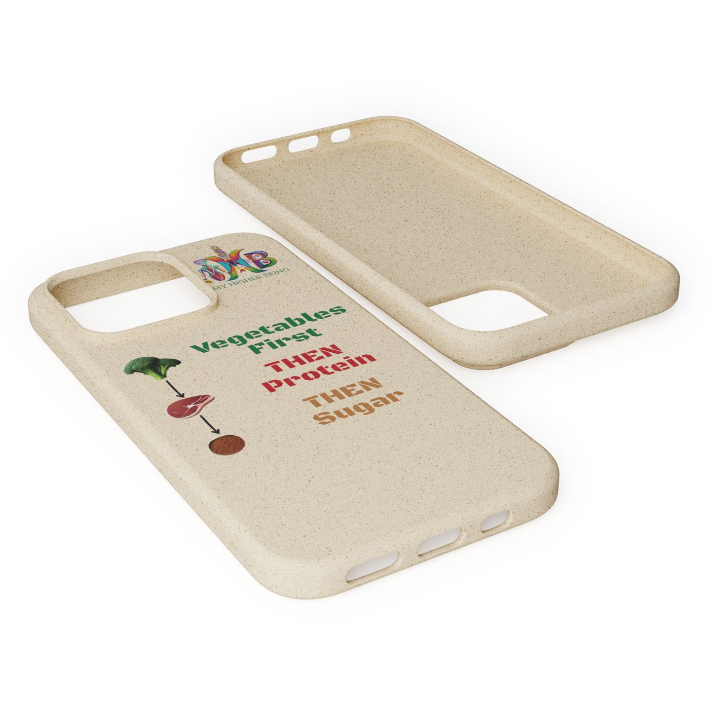 'Vegetables First'_Plastic Free Biodegradable Phone Case