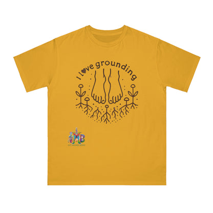 'I Love Grounding'_100% Organic Cotton T-Shirt - My Higher Being