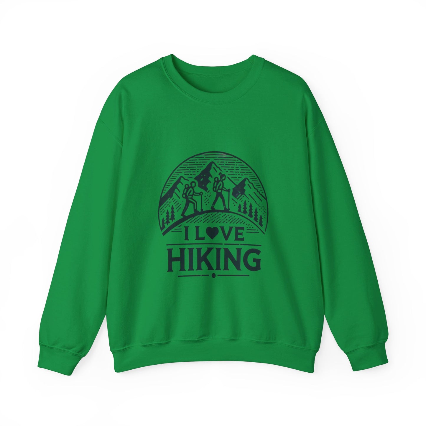 I Love Hiking Couples' Sweatshirt - My Higher Being