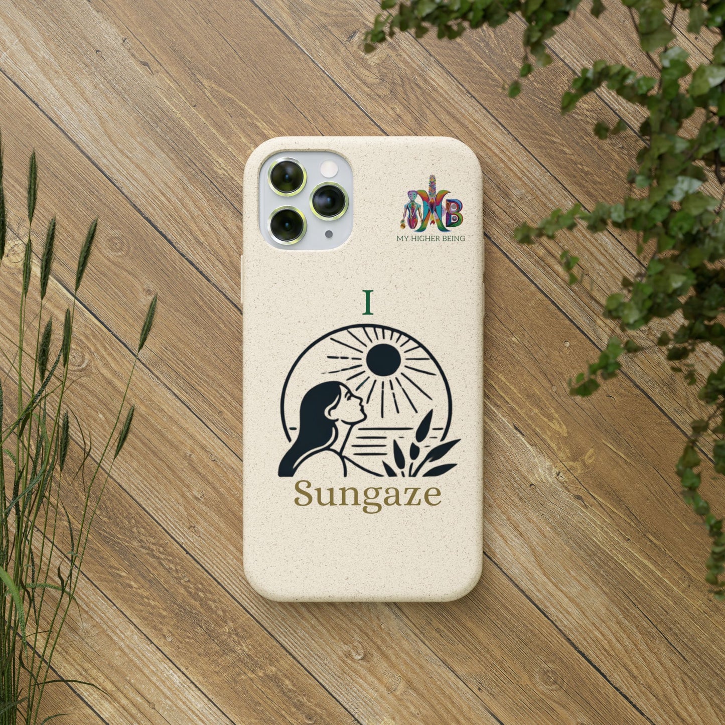 I Sungaze — Plastic Free Biodegradable Phone Case — Design 5