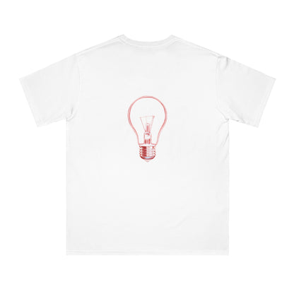 'Red Lights After Susnet'_100% Organic Cotton T-Shirt