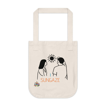 'I Sungaze'_100% Organic Cotton Canvas Tote Bag