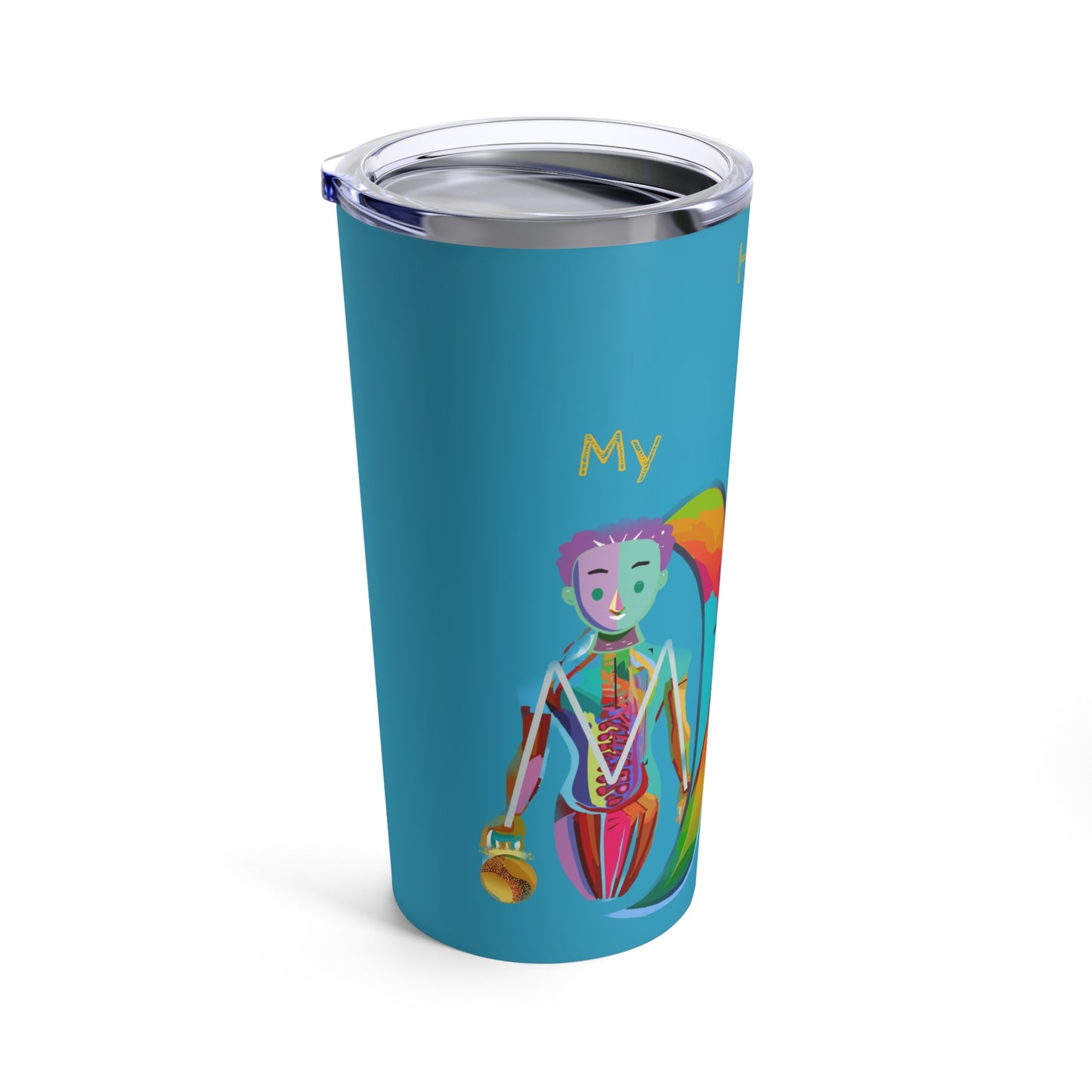 My Higher Being_Blue Tumbler_20oz - My Higher Being