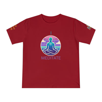 'I Meditate' (MHB EDITION)_100% Organic Cotton T-Shirt - My Higher Being