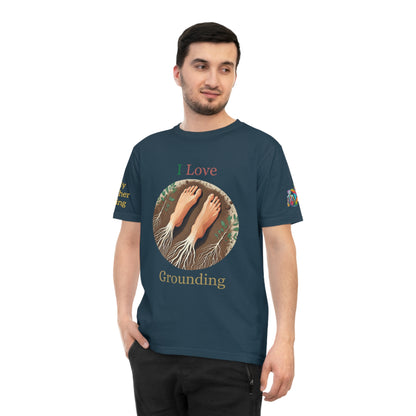 'I Love Grounding' (MHB EDITION)_100% Organic Cotton T-Shirt