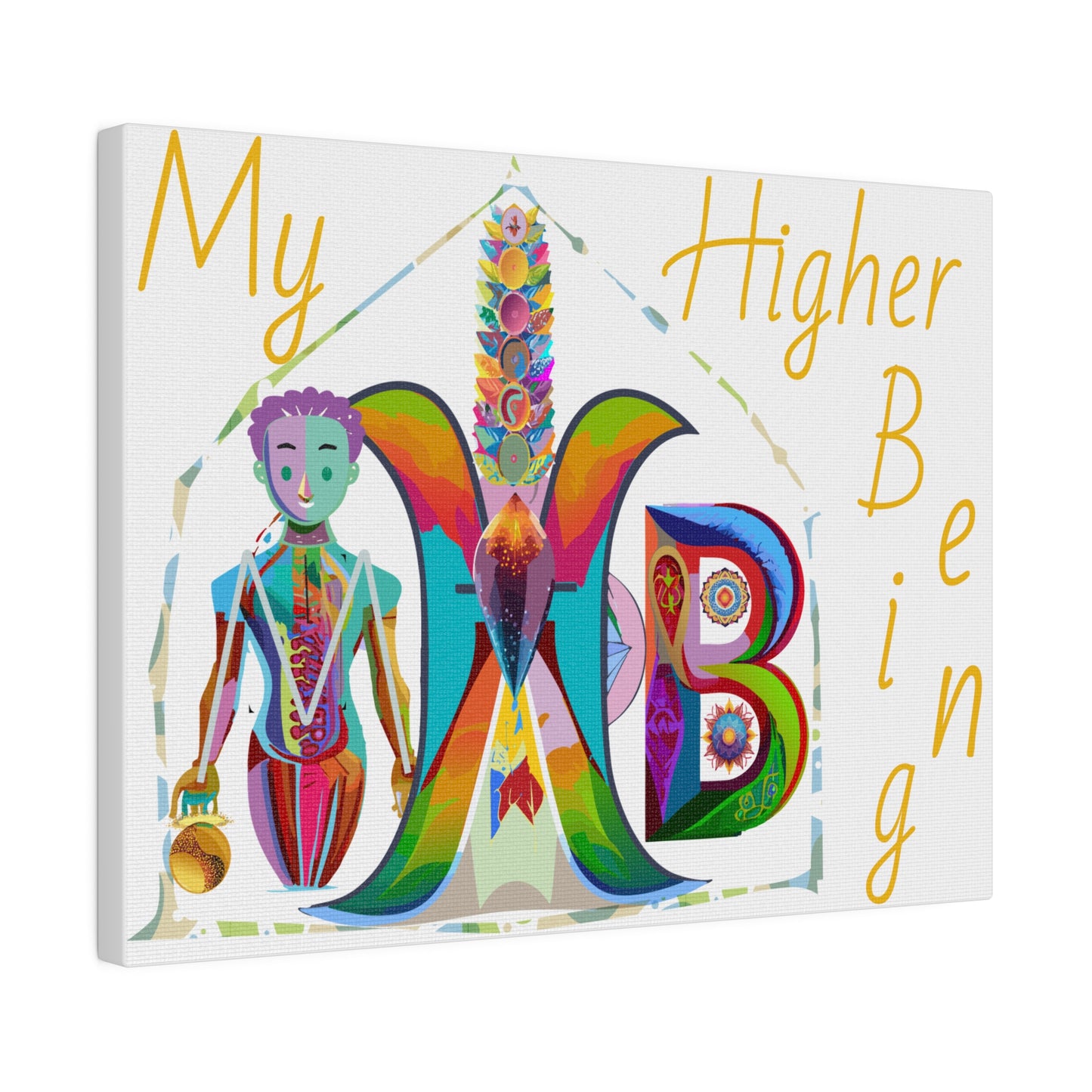 My Higher Being_Matte Canvas, Stretched, 0.75" - My Higher Being