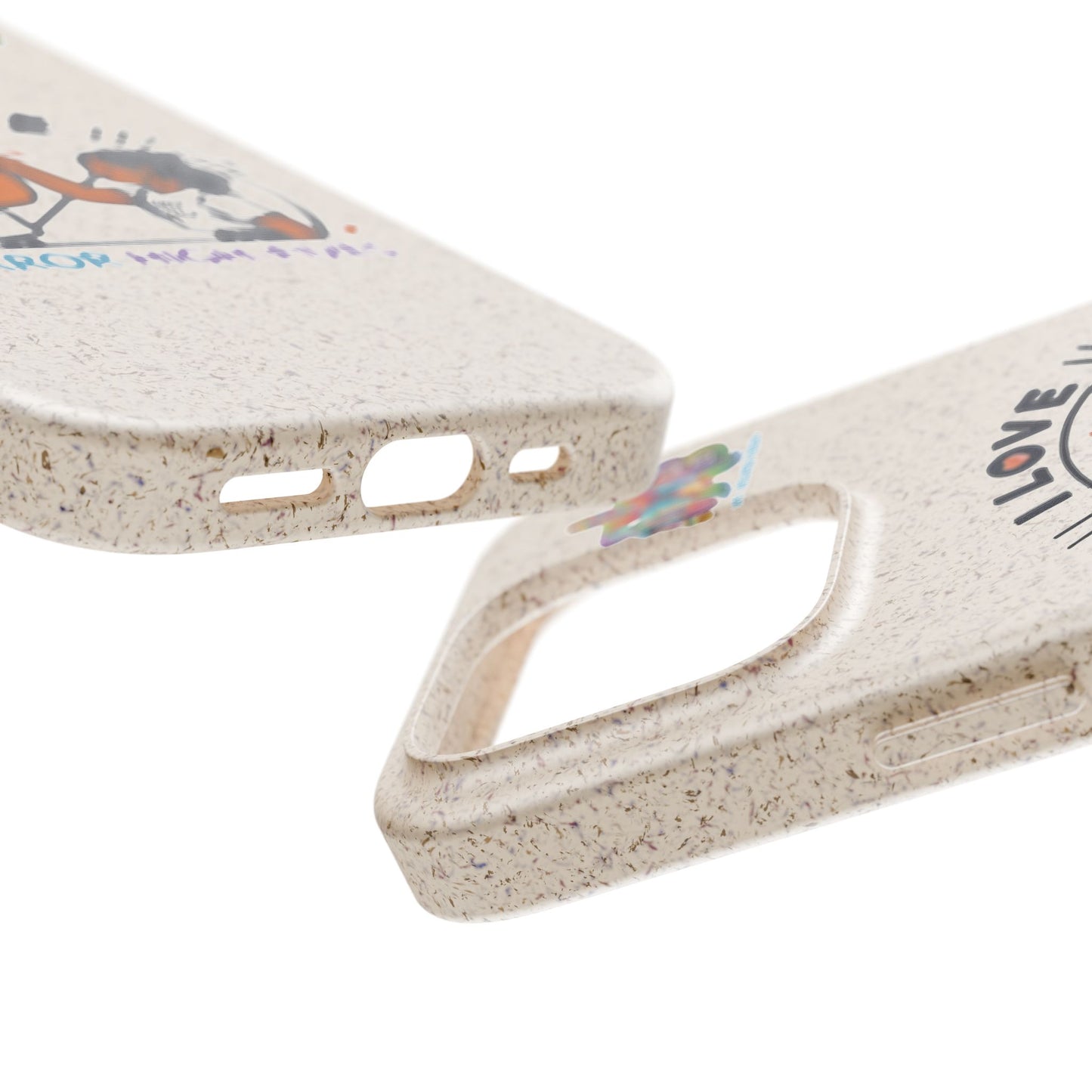 I Love Mirror High-Fives — Plastic Free Biodegradable Phone Case — MHB Edition