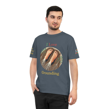 'I Love Grounding' (MHB EDITION)_100% Organic Cotton T-Shirt