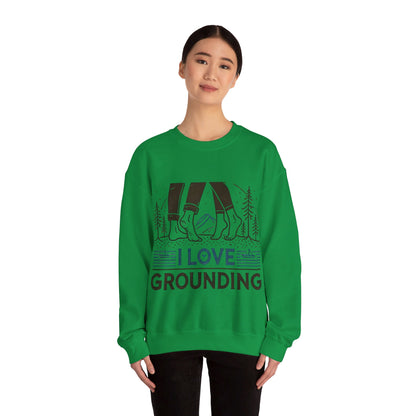 I Love Grounding Couples' Sweatshirt - My Higher Being