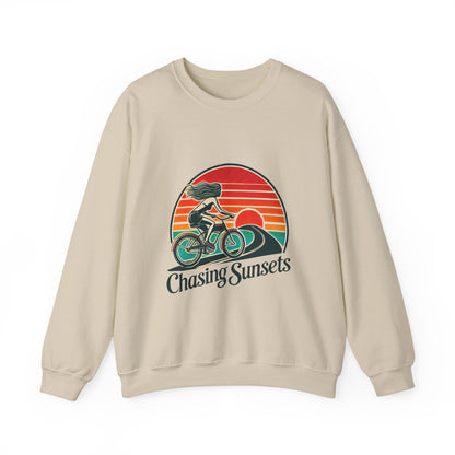 Chasing Sunsets Woman's Sweatshirt - My Higher Being