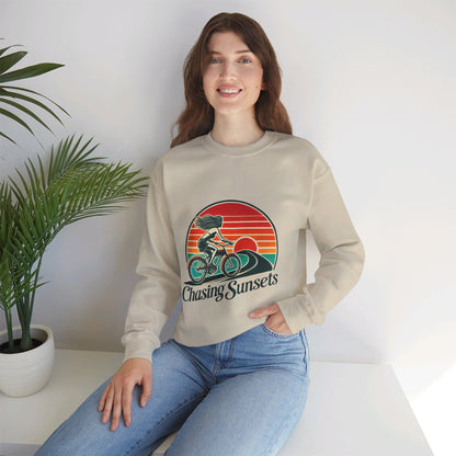 Chasing Sunsets Woman's Sweatshirt - My Higher Being