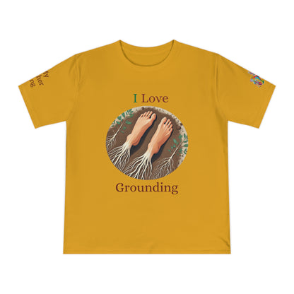 'I Love Grounding' (MHB EDITION)_100% Organic Cotton T-Shirt