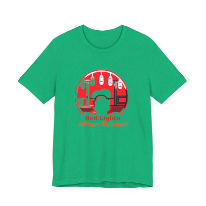 Red Lights After Sunset Man's Tee
