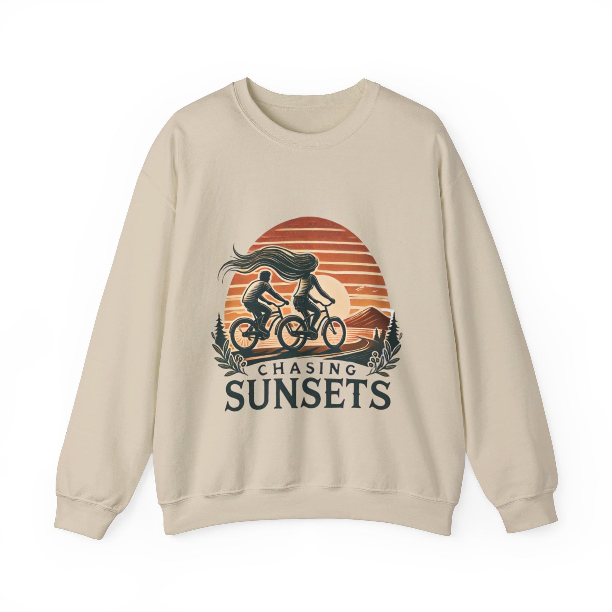 Chasing Sunsets Couples' Sweatshirt - My Higher Being