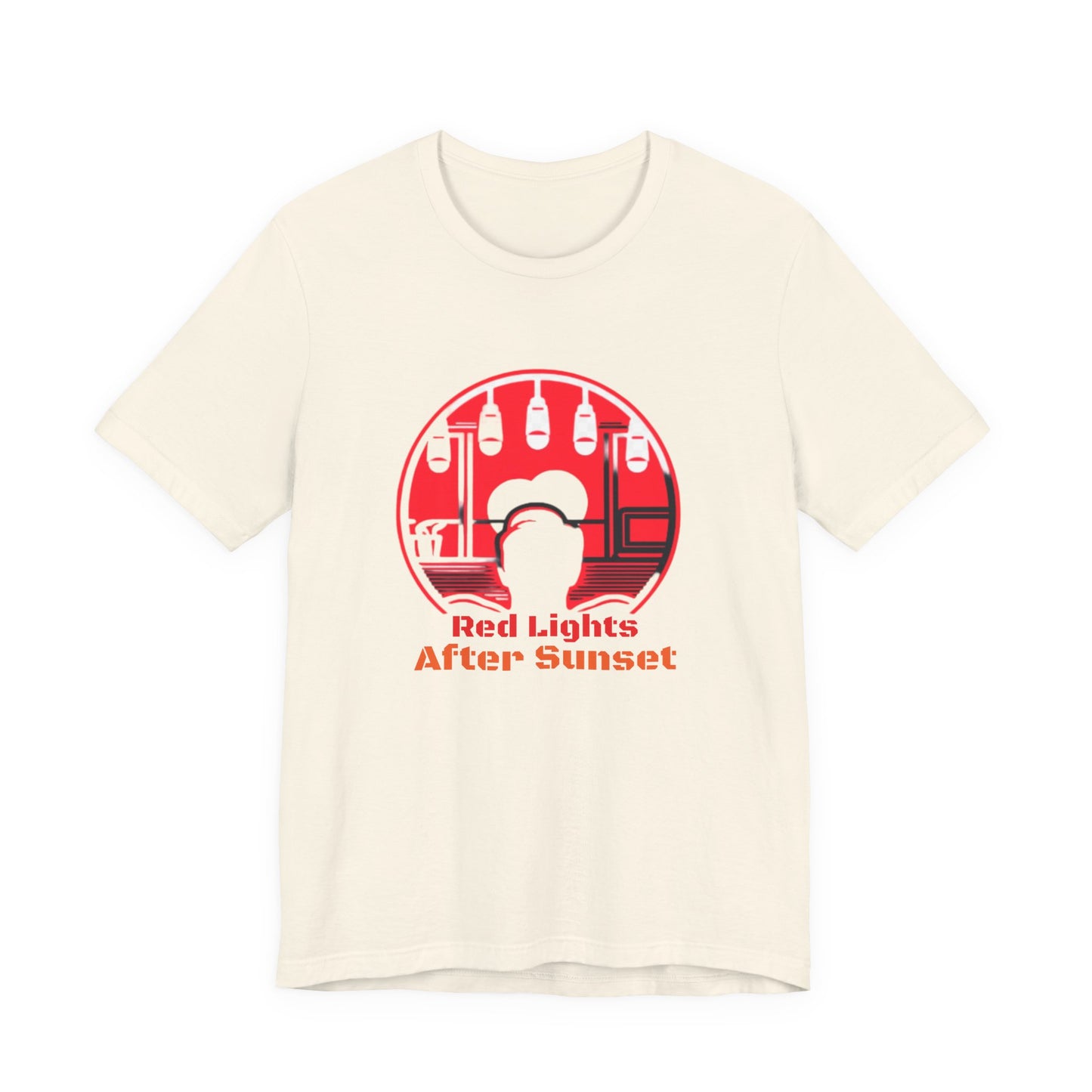 Red Lights After Sunset Man's Tee
