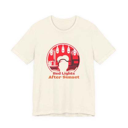 Red Lights After Sunset Man's Tee