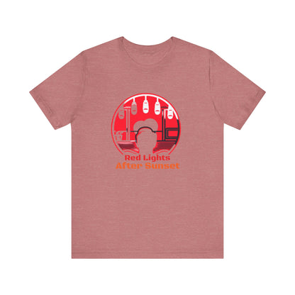 Red Lights After Sunset Man's Tee