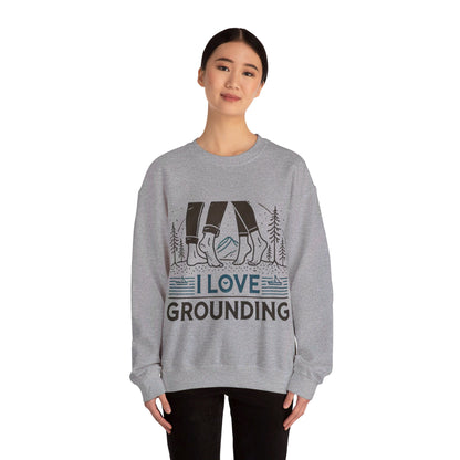 I Love Grounding Couples' Sweatshirt - My Higher Being