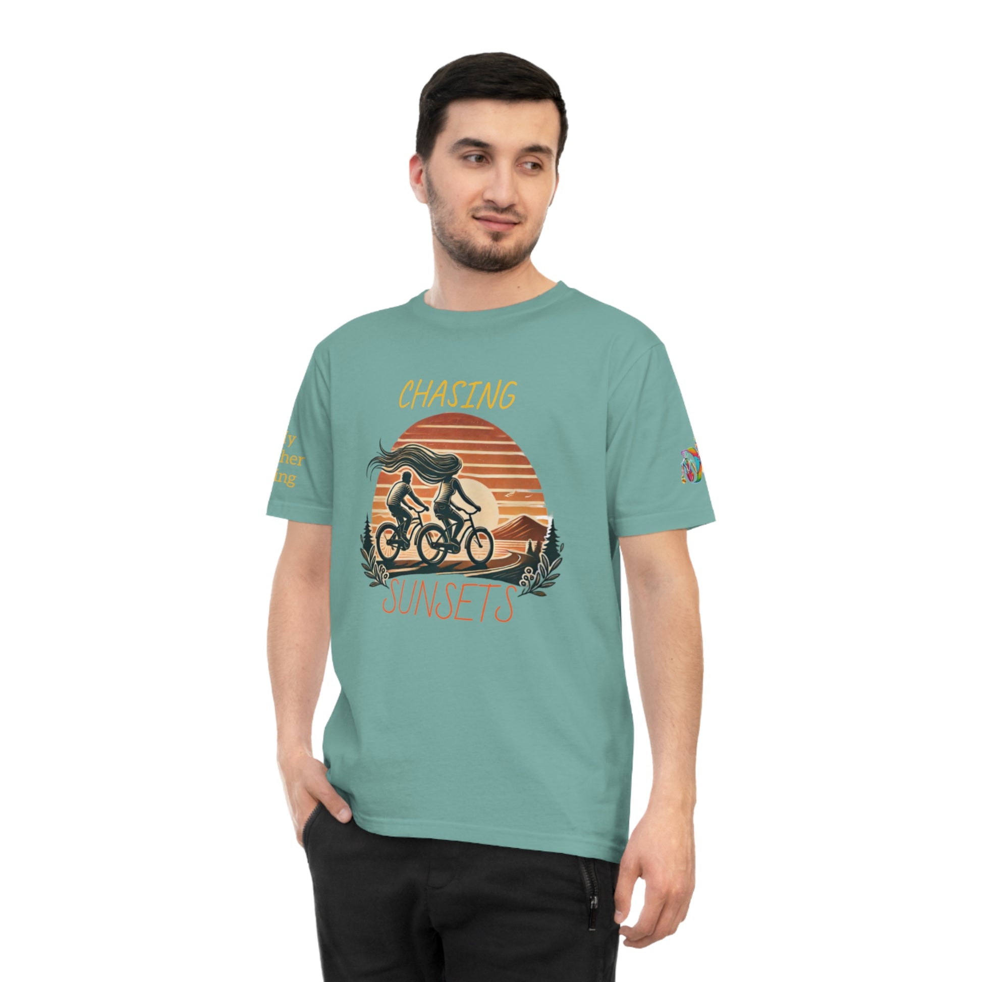 'Chasing Sunsets' (MHB EDITION)_100% Organic Cotton T-Shirt - My Higher Being