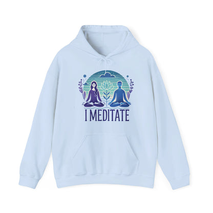 I Meditate Couples' Hoodie - My Higher Being