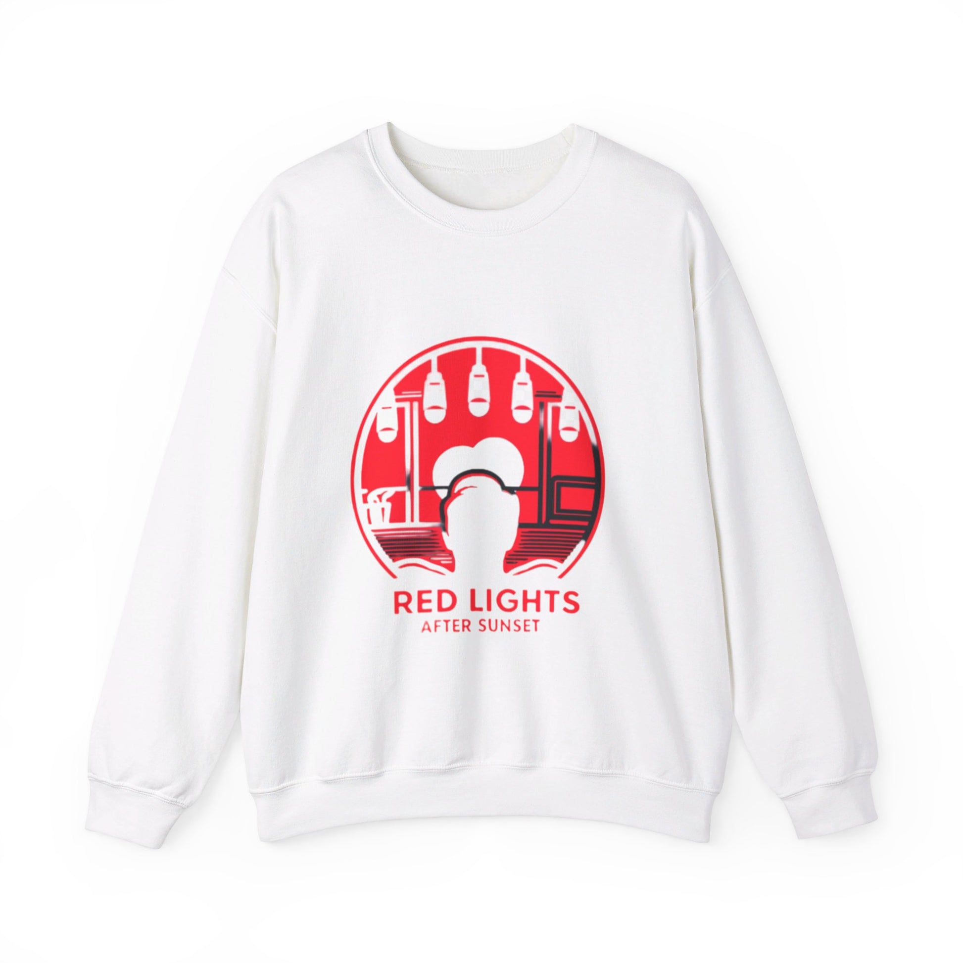 Red Lights After Sunset Man's Sweatshirt - My Higher Being