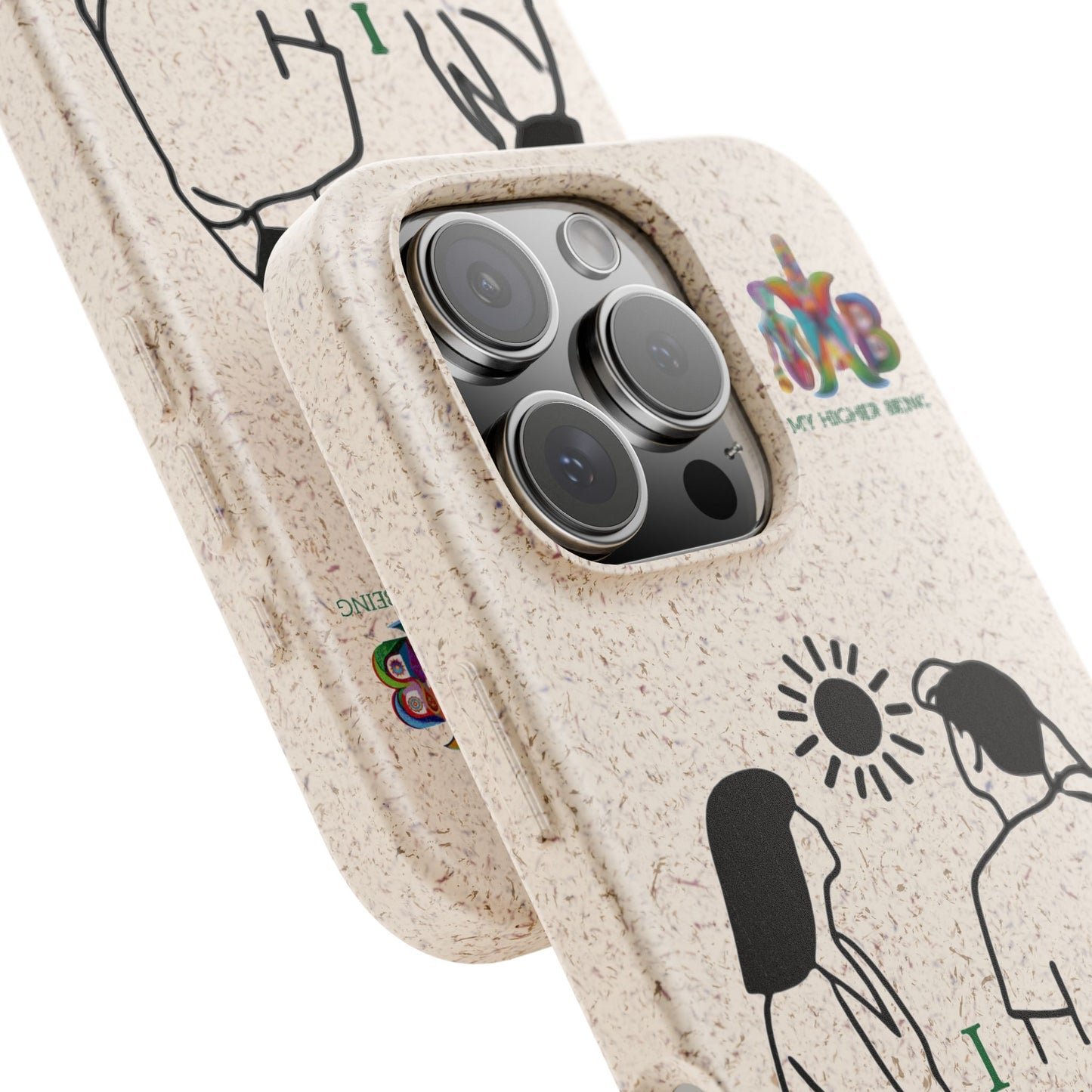 I Sungaze — Plastic Free Biodegradable Phone Case — Design 4