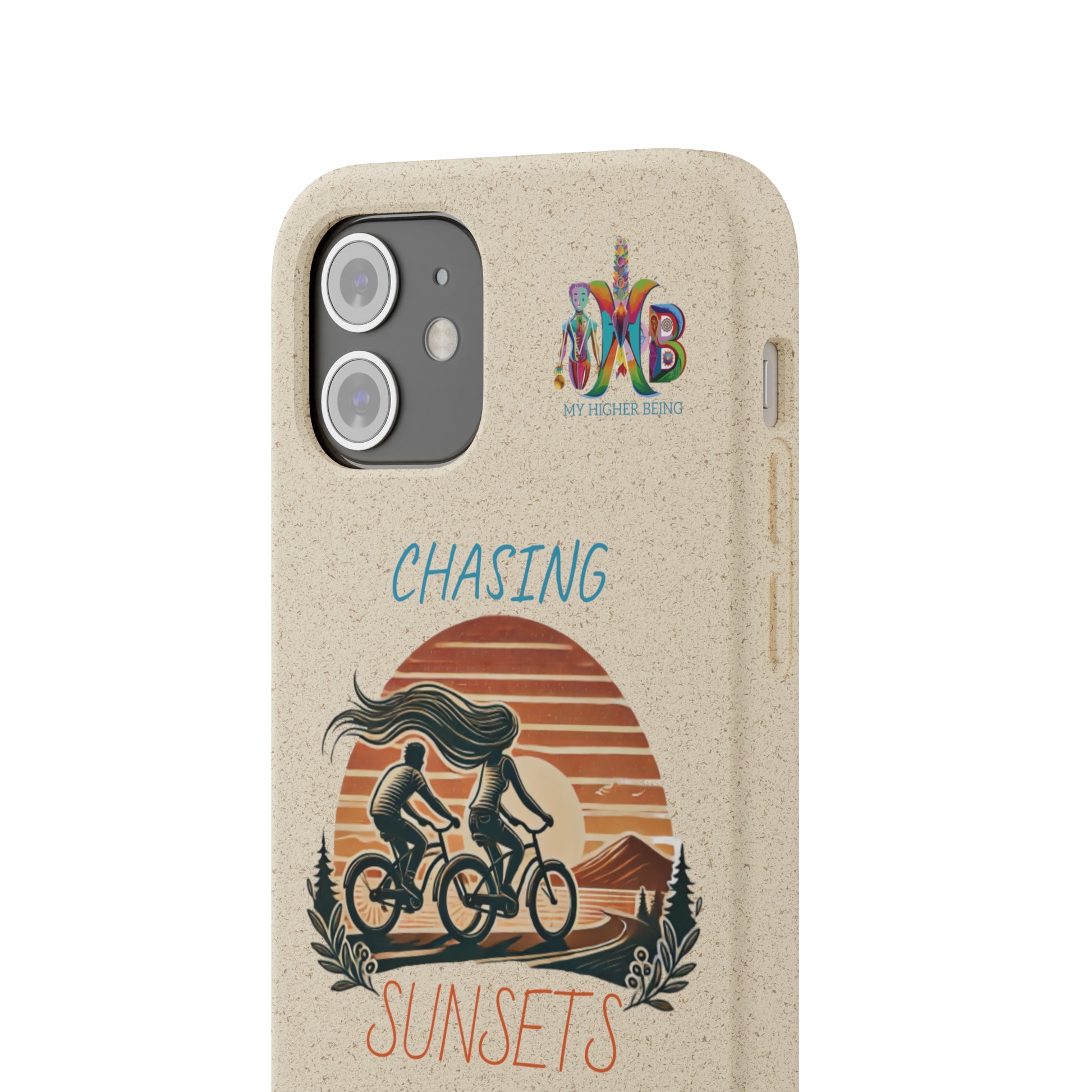 'Chasing Sunsets'_Plastic Free Biodegradable Phone Case (MHB Edition) - My Higher Being