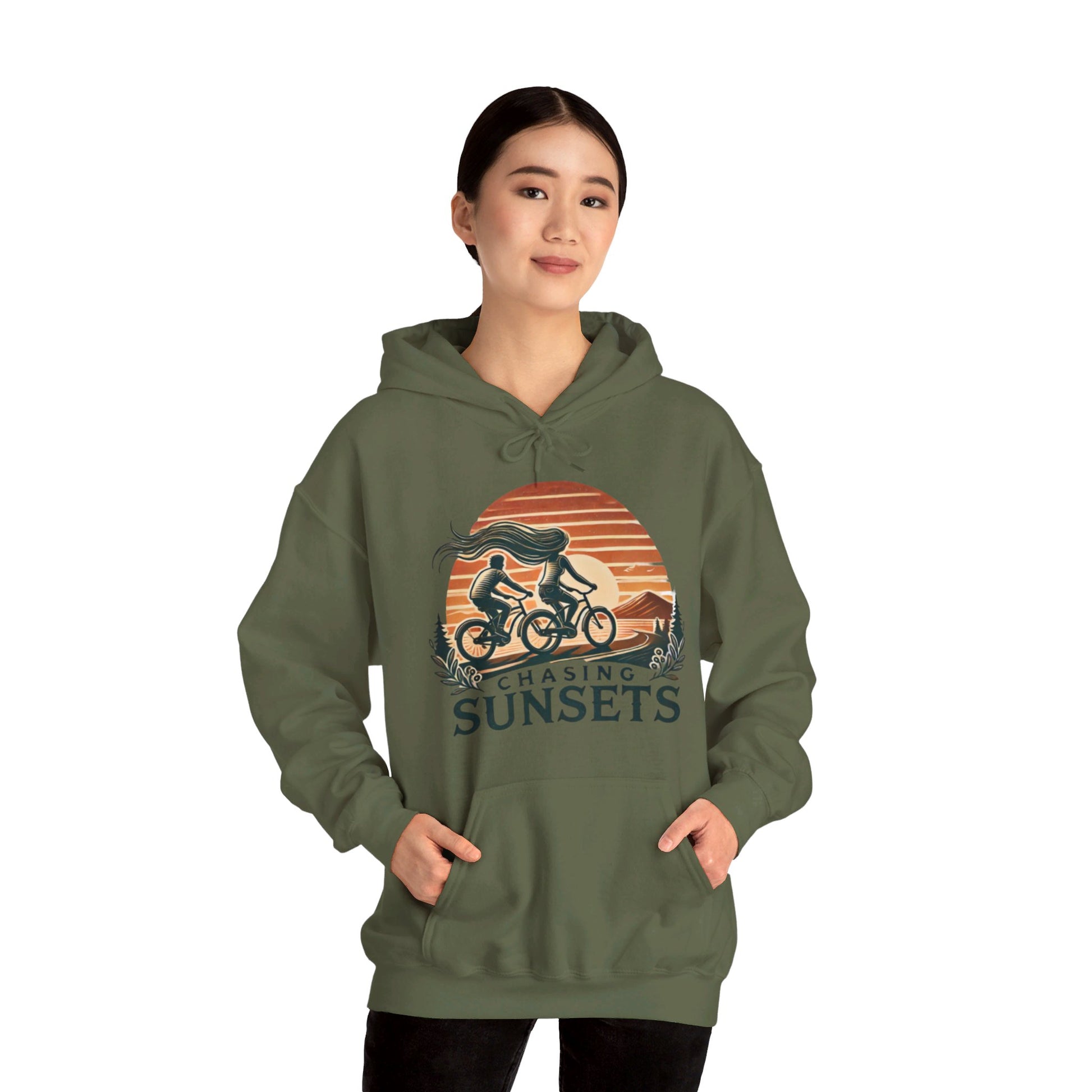 Chasing Sunsets Couples' Hoodie - My Higher Being