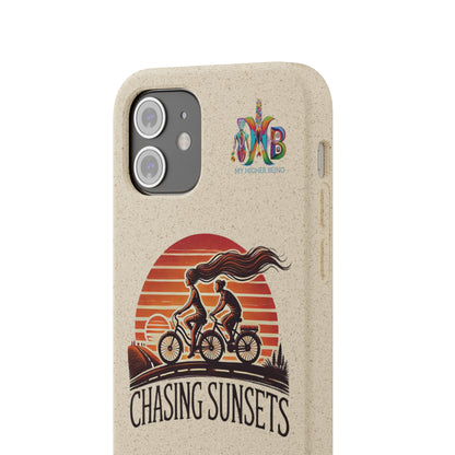 'Chasing Sunsets'_Plastic Free Biodegradable Phone Case (MHB Edition) - My Higher Being