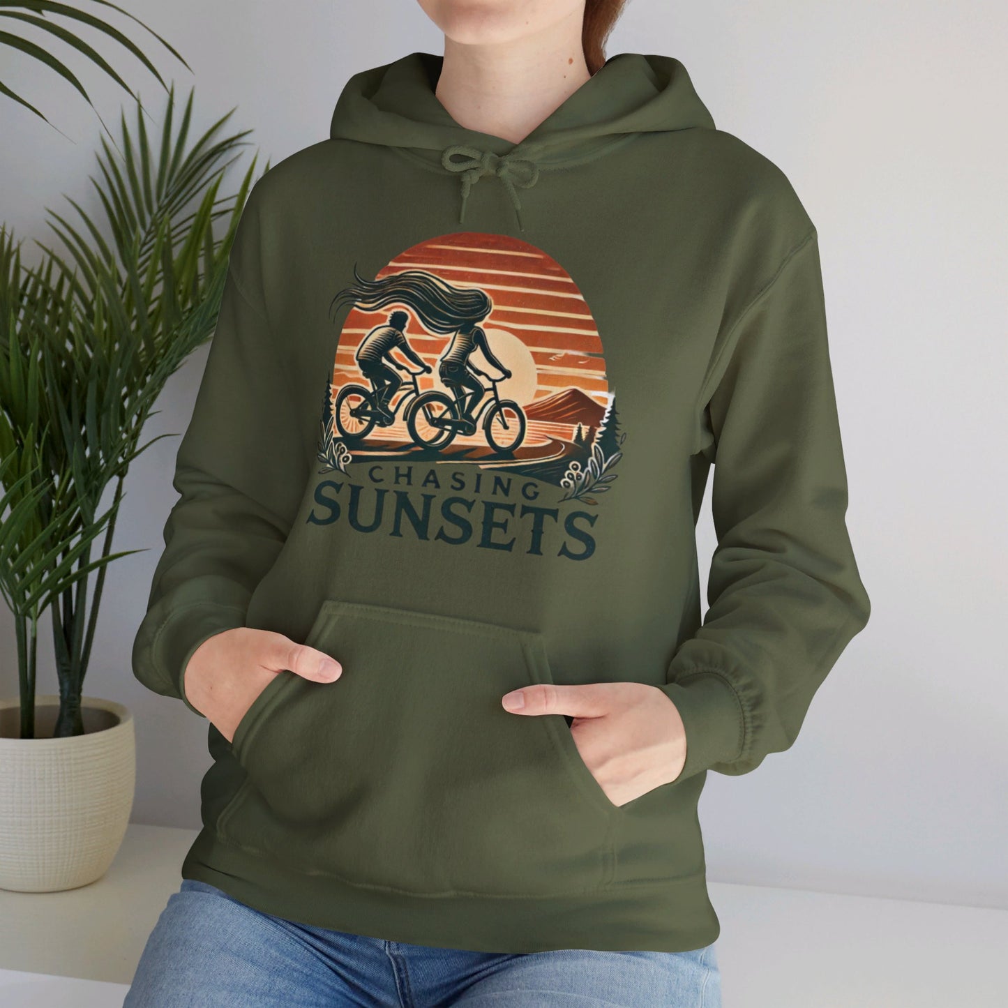 Chasing Sunsets Couples' Hoodie - My Higher Being