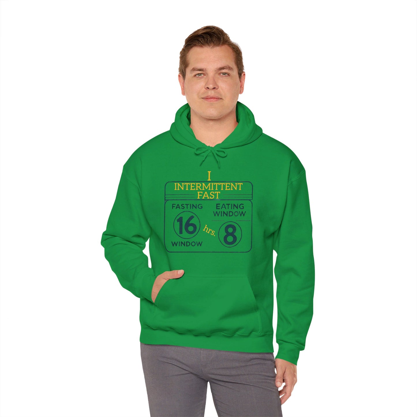 I Intermittent Fast Hoodie_16-8 - My Higher Being