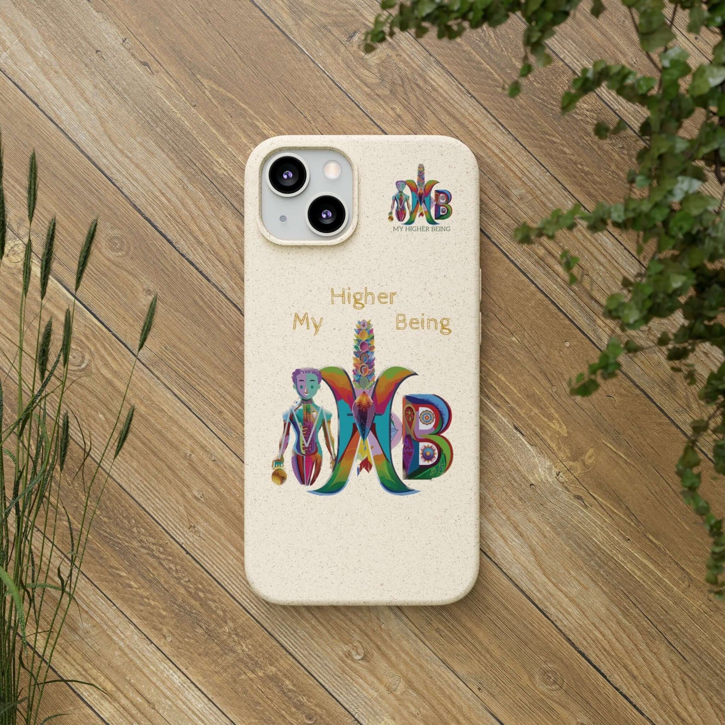 'My Higher Being'_Plastic Free Biodegradable Phone Case (MHB Edition) - My Higher Being