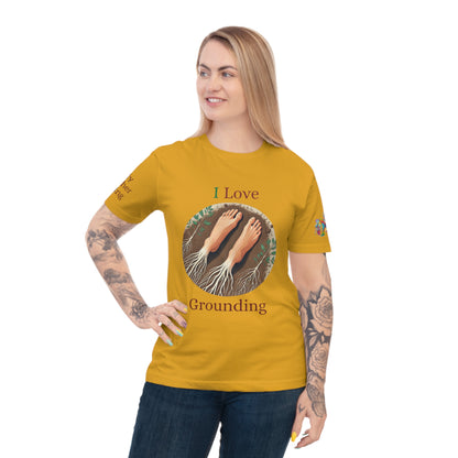 'I Love Grounding' (MHB EDITION)_100% Organic Cotton T-Shirt