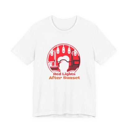 Red Lights After Sunset Man's Tee