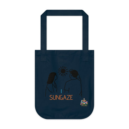 'I Sungaze'_100% Organic Cotton Canvas Tote Bag