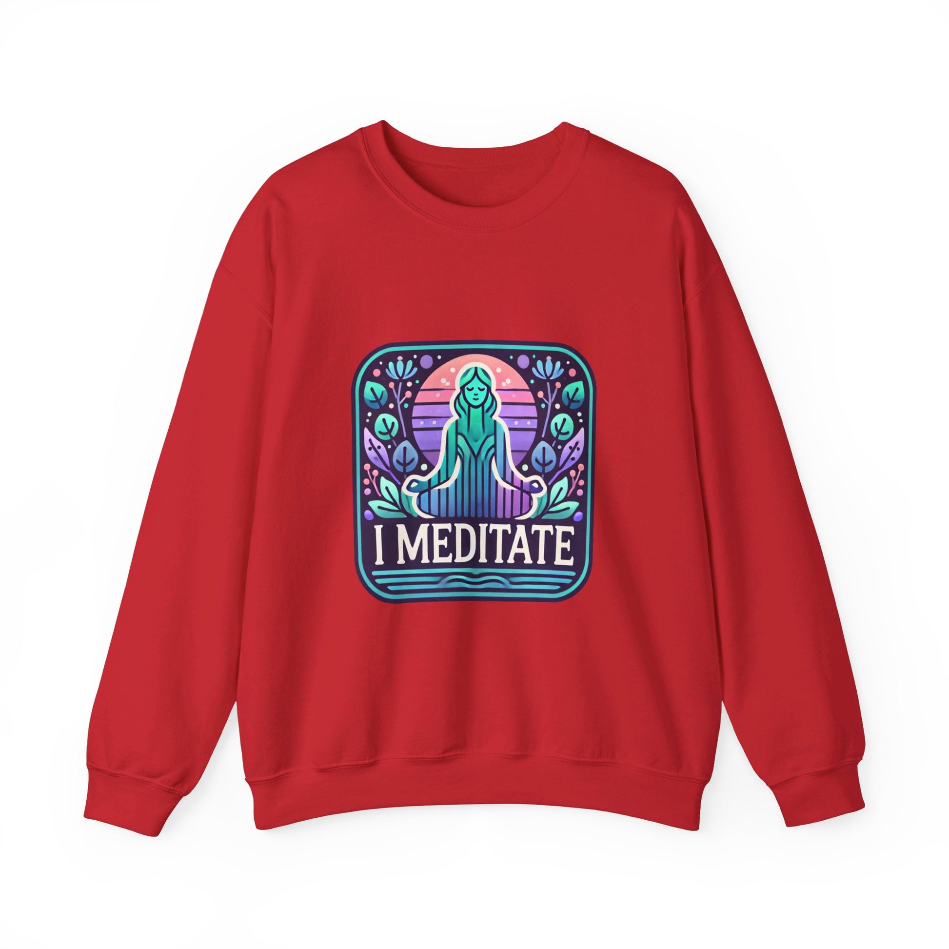 I Meditate Woman's Sweatshirt - My Higher Being