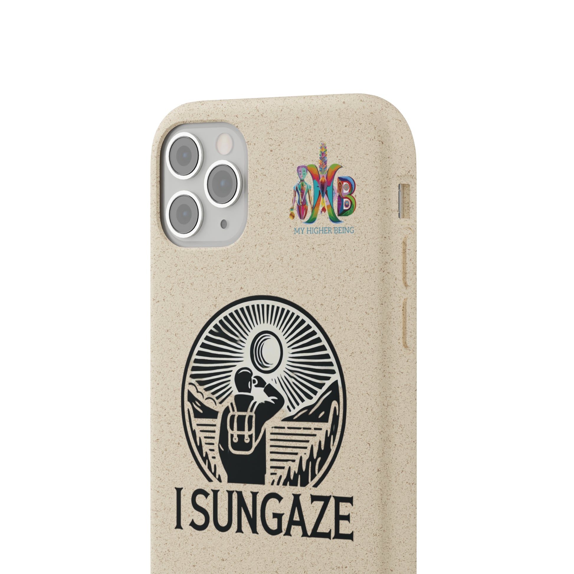 'I Sungaze'_Plastic Free Biodegradable Phone Case (MHB Edition) - My Higher Being