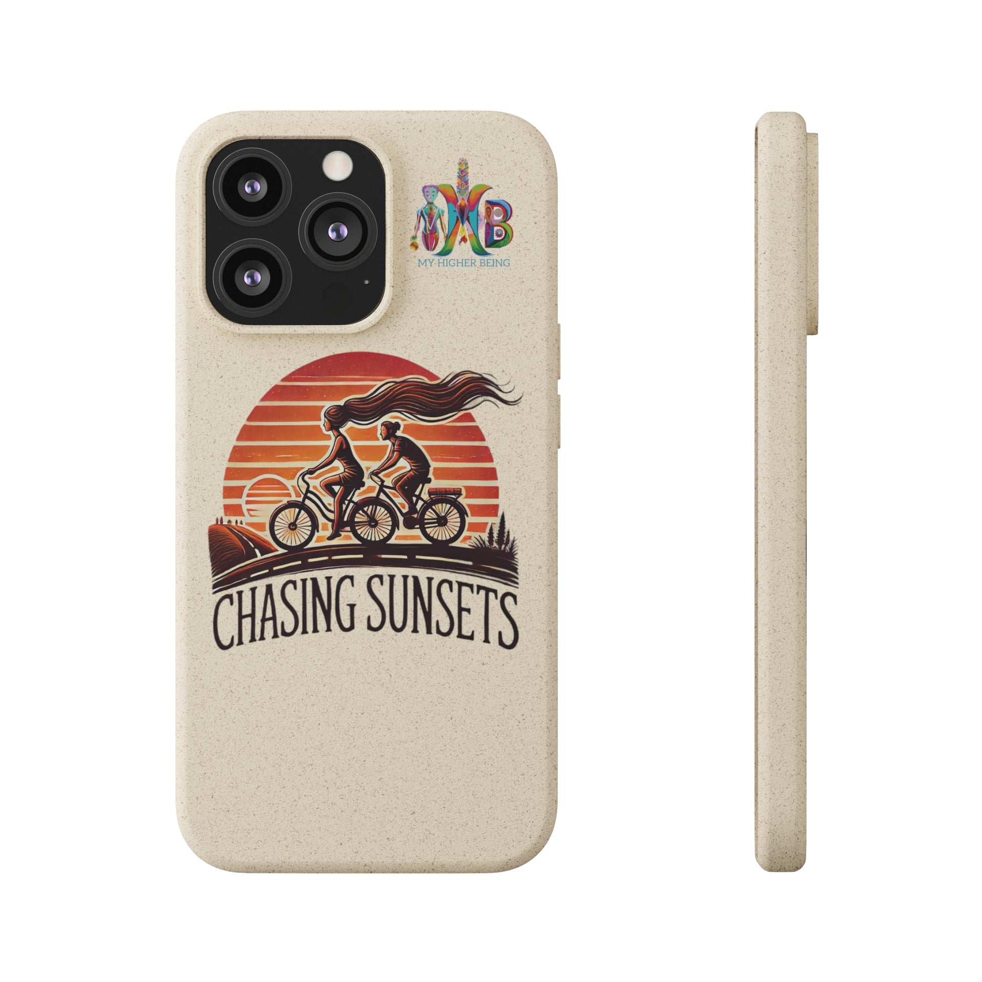 'Chasing Sunsets'_Plastic Free Biodegradable Phone Case (MHB Edition) - My Higher Being