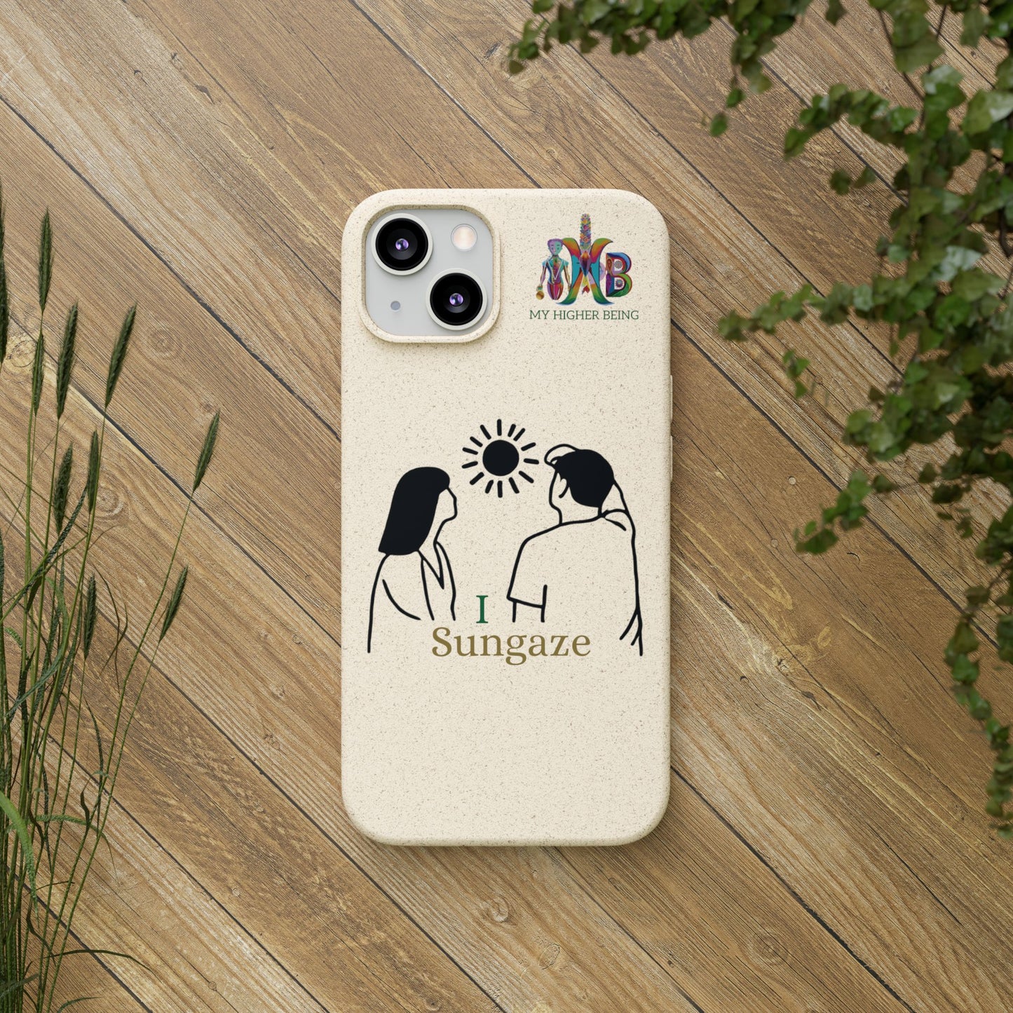 I Sungaze — Plastic Free Biodegradable Phone Case — Design 4