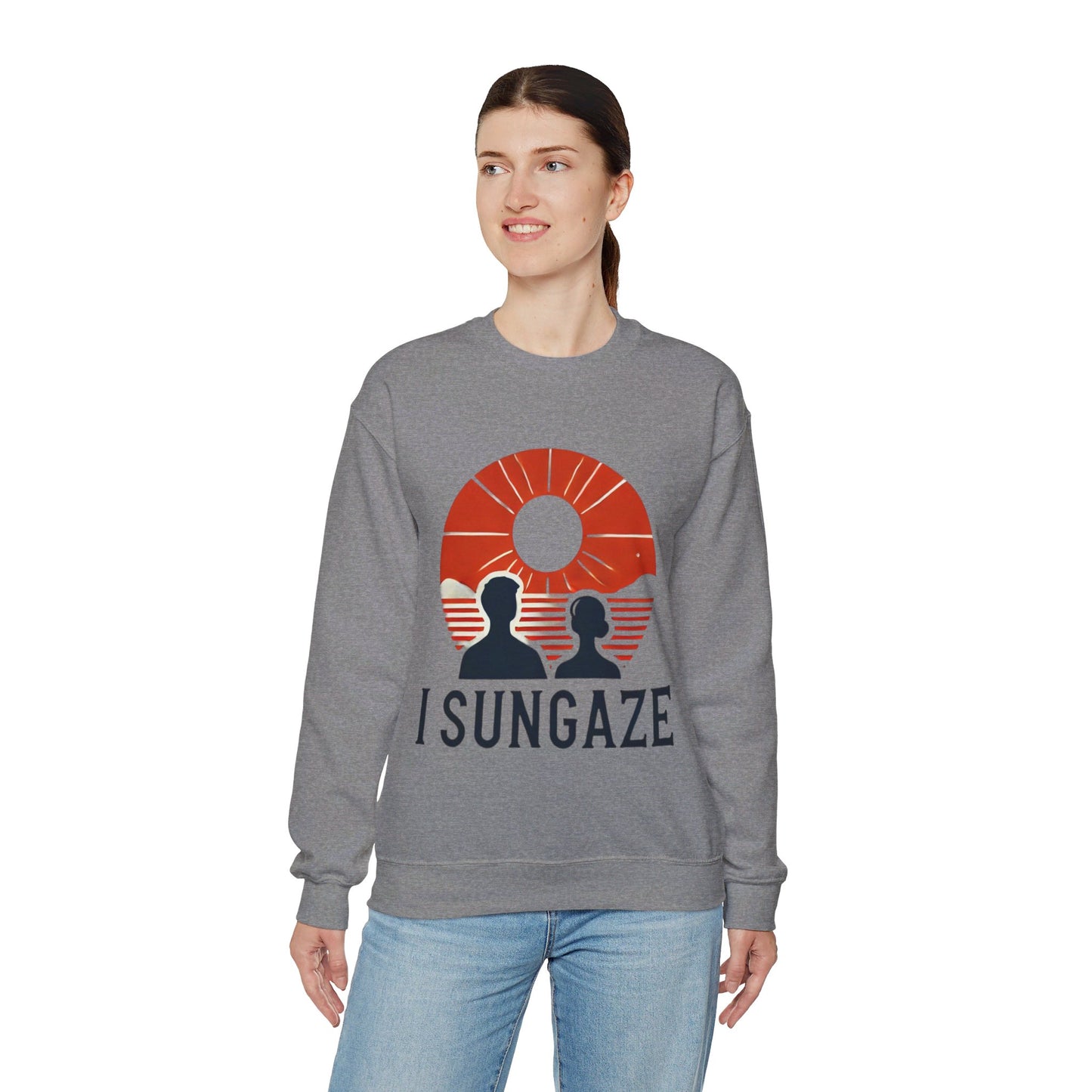 I Sungaze Couples' Sweatshirt - My Higher Being