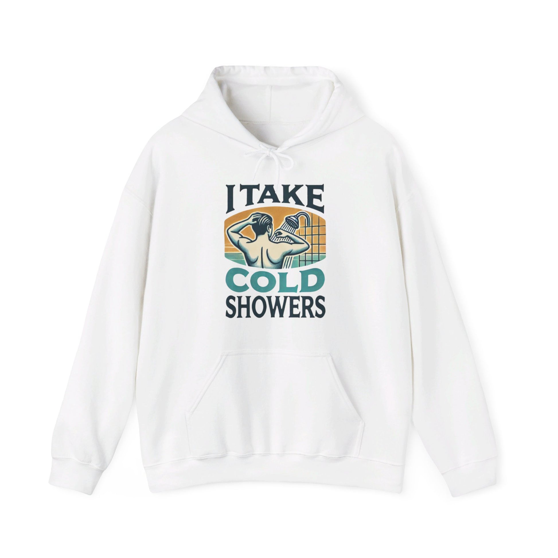 I Take Cold Showers Man's Hoodie - My Higher Being