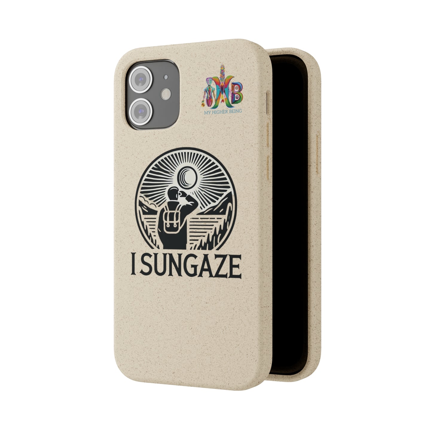 'I Sungaze'_Plastic Free Biodegradable Phone Case (MHB Edition) - My Higher Being