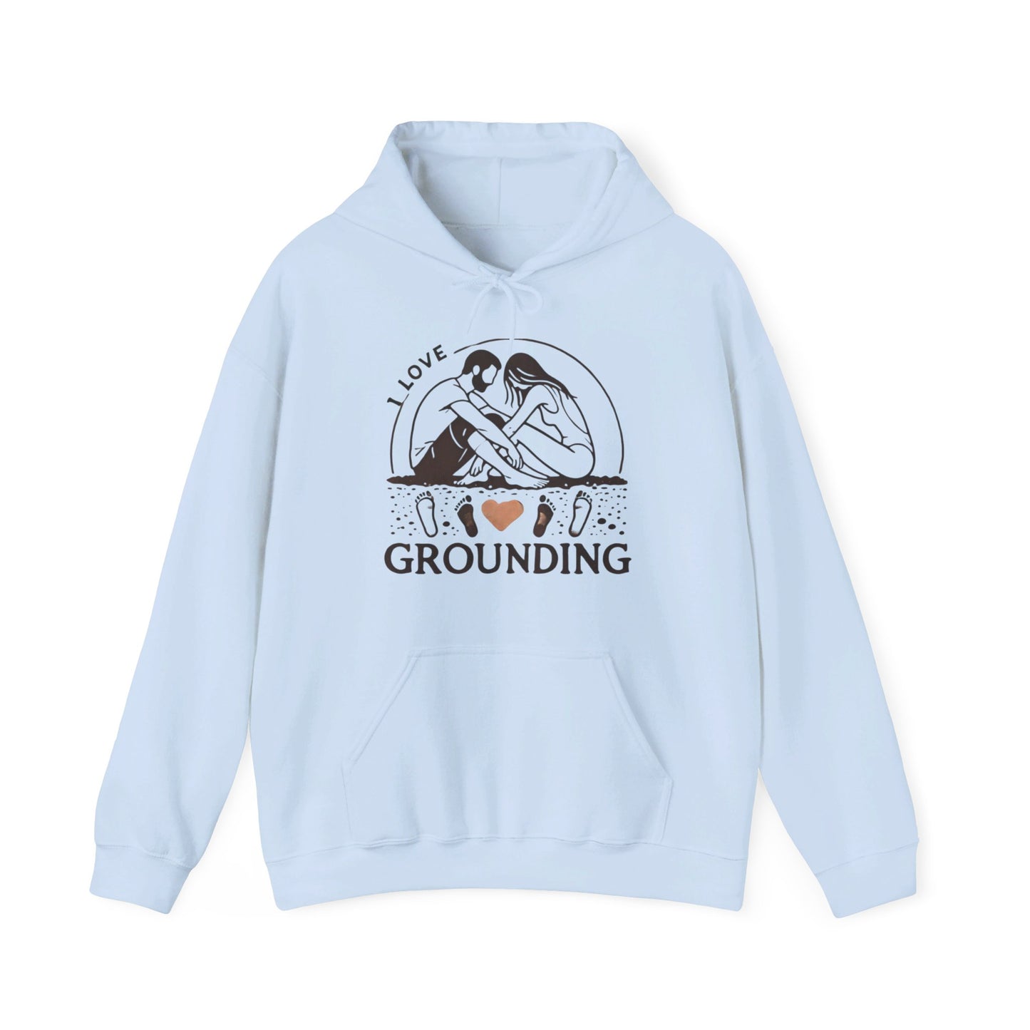 I Love Grounding Couples' Hoodie - My Higher Being