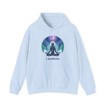 I Meditate Woman's Hoodie - My Higher Being