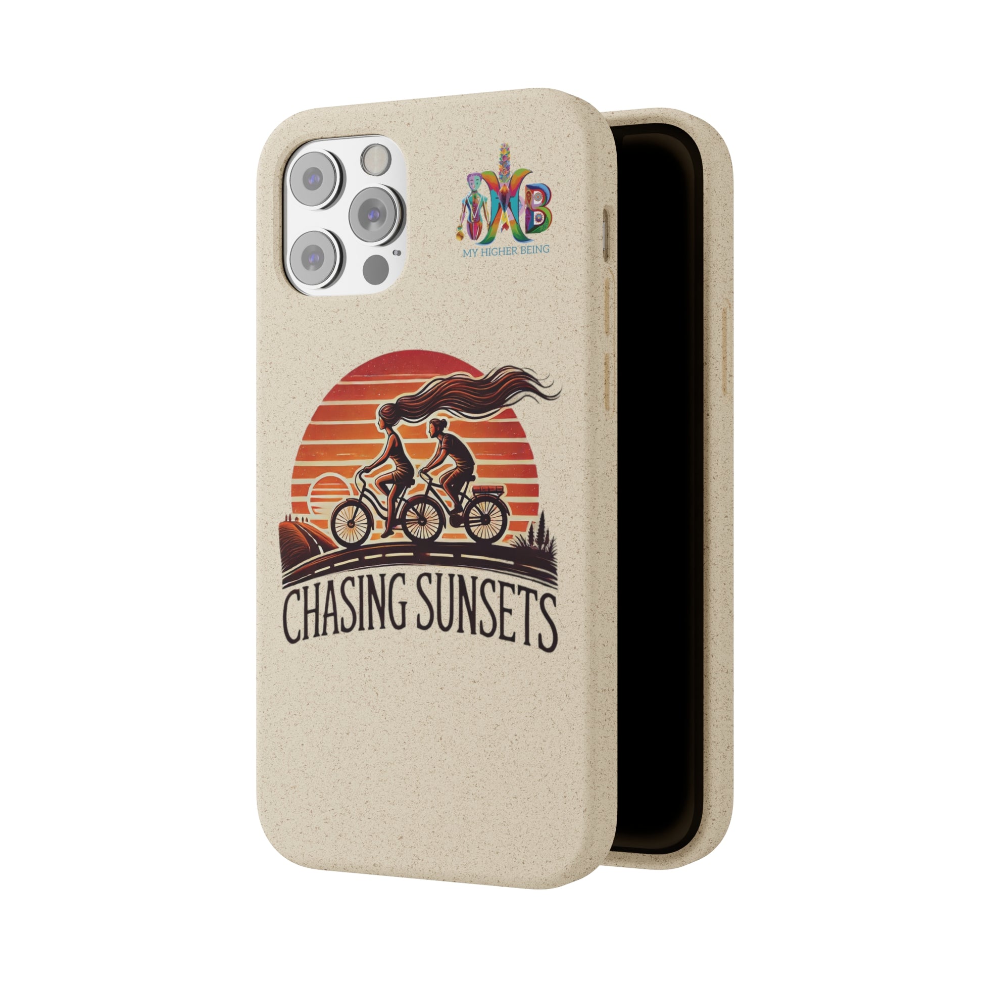 'Chasing Sunsets'_Plastic Free Biodegradable Phone Case (MHB Edition) - My Higher Being